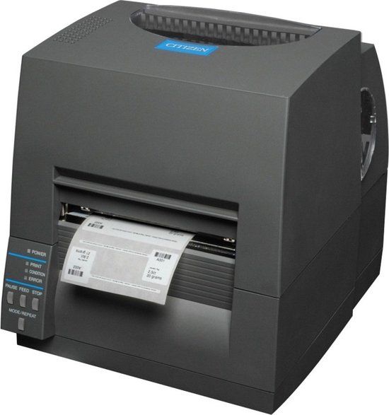 Citizen CL-S631 Labelprinter Direct thermisch/Thermische overdracht 300 x 300 DPI 100 mm/sec Bedraad en draadloos Wifi Zwart