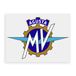 4R Quattroerre.it Motorfietssticker MV Agusta logo