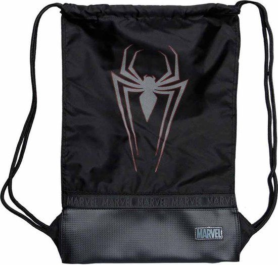Spider-Man Gym Bag - Black - 5L - Polyester - Marvel - Kids