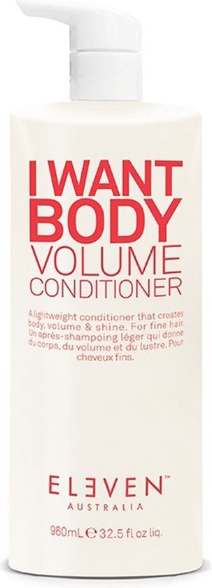 Eleven I want body volume conditioner 960ml