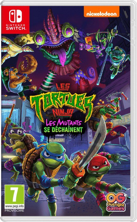 Just For Games Les Tortues Ninja Les Mutants se Déchaînent Nintendo Switch