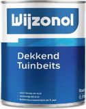 Wijzonol Dekkend Tuinbeits - Wit - 2,5 liter
