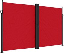 vidaXL Tuinscherm uittrekbaar 200x600 cm rood