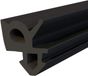 Rehau raamafdichting, zwarter rubberen afdichtingstape, kunststof afdichtingen, aluminium profielafdichting, pour fenêtres et portes en PVC, 30 m