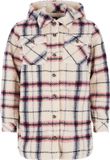 Protest Prtenter – Shacket Dames – Teddy – Overshirt – Tussenjas – Polyester – Kit Offwhite – Maat M