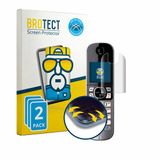 BROTECT - Screenprotector voor Panasonic KX-TG6821 - Folie Beschermfolie transparant volledig dekking - 2 Stuks