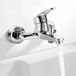 Unyqoos Robinet de baignoire moderne chromé