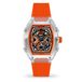 Ice Watch ICE boliday - Clear orange skel 024285 Horloge - Siliconen - Oranje - Ø 44 mm