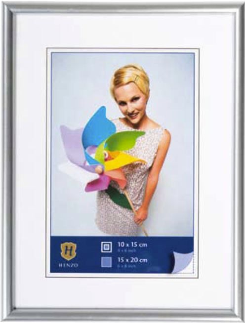 Henzo Napoli fotolijst 10x15 cm zilver