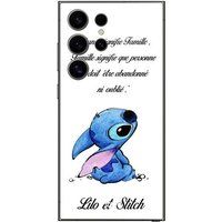 Maniacase Beschermhoes Samsung Galaxy S25 Ultra steek-lilo-famille-blanc