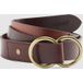 Levi's Cameron Long Length Belt Maat: 80 | Riemen Outlet | Dames | Bruin