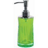 Spirella Sydney Zeepdispenser – Zeeppomp van Acryl in Kiwi Groen – Badkameraccessoires Zeephouder met Lotionpomp