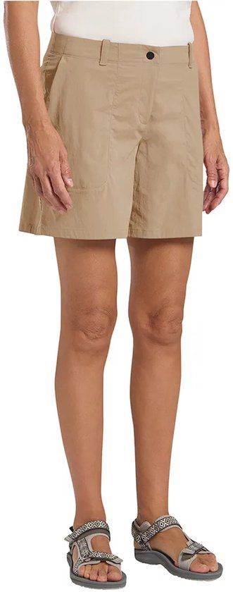 Jack Wolfskin Desert Korte Broek Beige 8 Vrouw