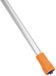 Maya Professional Tools 49813-7 ergonomische steel, aluminium, FBK/levensmiddelhygiëne, 1300 mm x 32 mm, oranje