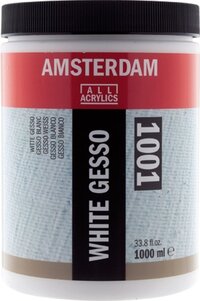 Amsterdam gesso flacon 1000 ml - wit