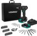 VONROC Perceuse-visseuse sans fil 20V – 40 Nm – Moteur Brushless - 18 positions de vissage + position de perçage - Incl. 2x batterie 2.0Ah, chargeur rapide et 46 accessoires dans une mallette de luxe
