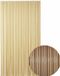 DEGOR - Rideau anti-mouches/Rideau de porte - Lames marron/beige - 90x220cm