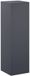 vidaXL Plantenstandaard Antraciet 30 x 30 x 100 cm Roestvrij staal
