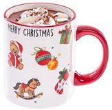 CM Kerst mok - Merry Christmas - 300 ml - keramiek - in doosje