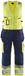 Blåkläder Blaklader 2653-1804 Amerikaanse overall High Vis Geel/Marineblauw D104