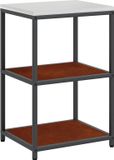 vidaXL Keukenplankeenheid HATTEM Roestig 60 x 50 x 92 cm Staal