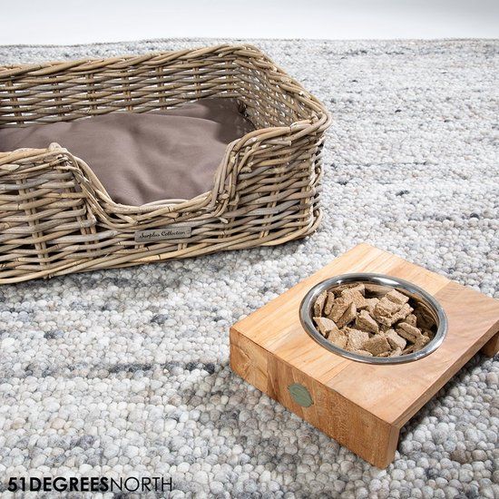 51 Degrees North 51 - Dinner Bowl High - Single - Teak - L (600ml)