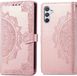 iMoshion Hoesje Samsung Galaxy A34 5G - Book Case - Pasjeshouder - Rosé Goud