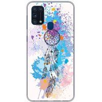 Samsung Galaxy M31 Dreamcatcher Color Bedrukt Siliconen Hoesje