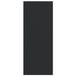 vidaXL Deurmat zwart 120 x 300 cm 100% polyamide