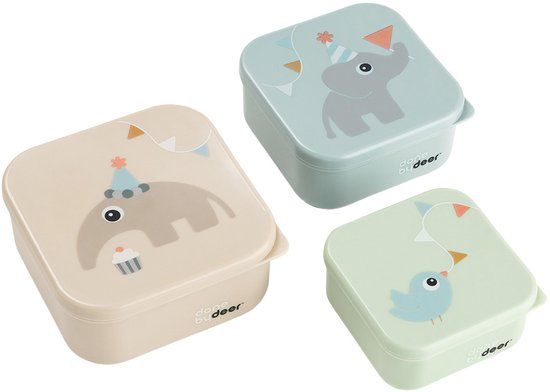 Done By Deer Celebration Snack Box - 3 Stuks