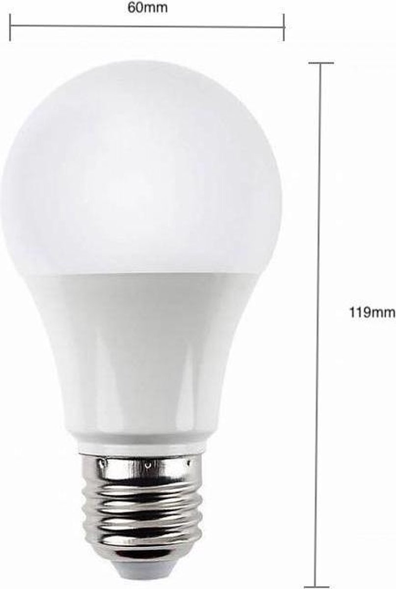 SpectrumLED LED lamp - E27 fitting - 15W vervangt 98W - Warm wit licht 3000K