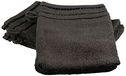 Gözze Gant de toilette set de 4, 100% Coton, 17 x 24 cm, Berlin, chocolat, 101-0892-A1
