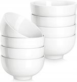 MALACASA Porseleinen Kommetjes 300ml - Set van 8 stuks
