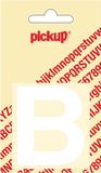 Pickup Plakletter Helvetica 60 mm - Wit B