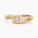 Histoire d'Or Auberi Bague Plaqué Or Jaune Oxyde De Zirconium