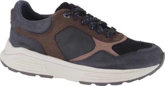 Xsensible Rialto Heren Sneakers - Maat 42 - Blauw - Suède - 2024