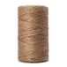 GARDENIX Jute koord van natuurlijke vezels, 75 m, 2,2 mm, 100% biologisch afbreekbaar, voor knutselen, als decoratie, geschenkverpakking, als natuurvezel, pakketkoord voor tuin