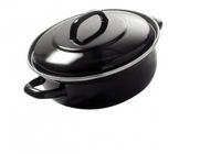 BK Fortalit Braadpan - 22 cm - Zwart