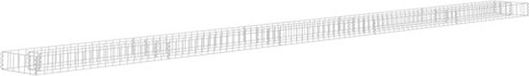 vidaXL Gabion plantenbak verhoogd 450x30x10 cm gegalvaniseerd staal