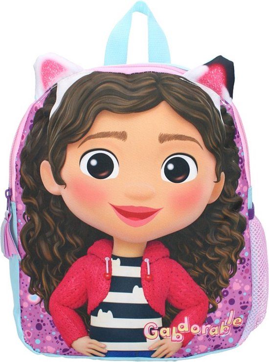 Gabby's Poppenhuis Gabby's Dollhouse Fluffy Friends Rugzak - Paars
