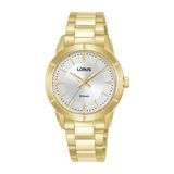 Lorus RG230YX9 Dames Polshorloge Analoog Quartz Goudkleurig Staal 32mm 10 ATM