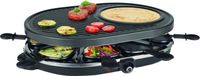 Raclette 8 pers. Crêpe maker grill de table grill électrique crêpe grill party 1200W