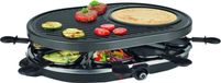 Raclette 8 pers. Crêpe maker grill de table grill électrique crêpe grill party 1200W