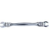 KS Tools 518.0528 Clé plate à double articulation, 10x11 mm