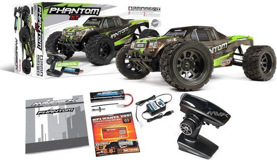 Maverick Phantom XT 1/10 4WD Stadium Truck - Brushed RC Model Car