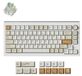 Keychron L5 HE Magnetische Gaming-toetsenbord, 75%, RGB, Hot-Swap, USB-C, Beige / Lemokey Ultra-snelle, magnetische Lime-switch