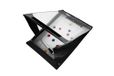 POWERSHOT Tactisch bord voetbal – waterdicht – magnetisch – 24 x 35 cm – met magneten, vilt en spons