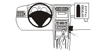 Brodit ProClip 853432 - Zwart