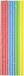 Folat Party Products Folat Meerkleurige Zigzag Papieren Rietjes 20cm - 10 stuks