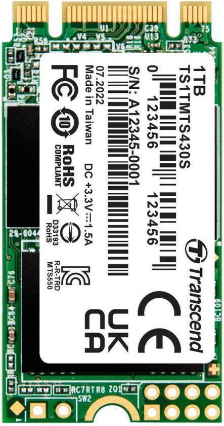 Transcend 300S 256 GB NVMe/PCIe M.2 SSD 2230